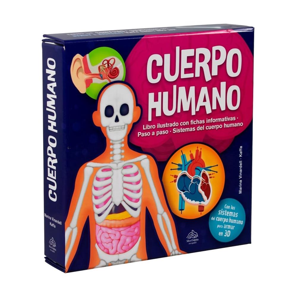 Foto 2 pulgar | Libro Infantil Didáctico: Construye En 3d: Cuerpo Humano