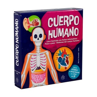 Foto 1 | Libro Infantil Didáctico: Construye En 3d: Cuerpo Humano