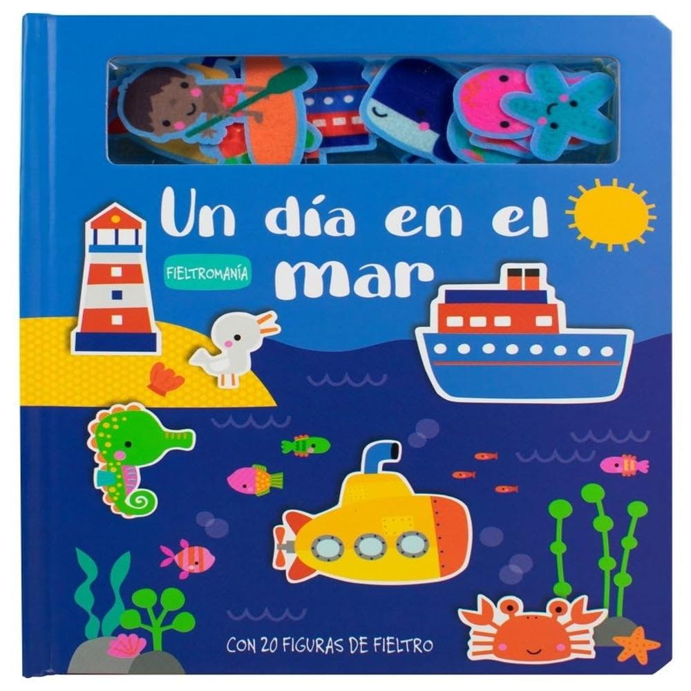 Foto 1 | Fieltromanía: Un Día En El Mar (libro Infantil)