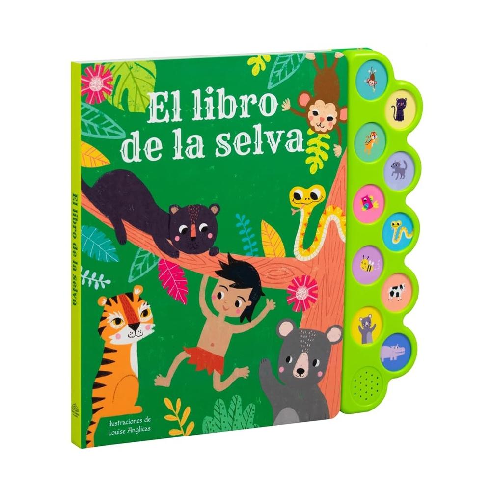 Foto 2 pulgar | El Libro De La Selva (libro Infantil Con 10 Sonidos)