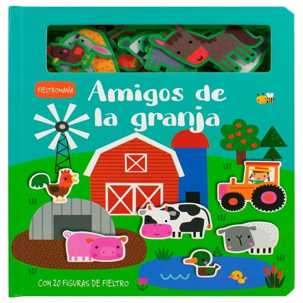 Fieltromanía: Amigos De La Granja (libro Infantil)