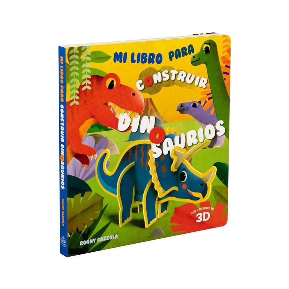 Libro Con Piezas Para Armar: Mi Libro Para Construir: Dinosaurios