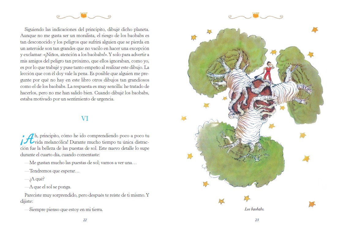 Foto 3 | El Principito De Antoine De Saint-exupéry. Marin Completo Tapa Dura Acolchada