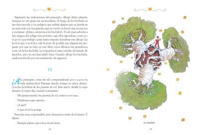 Foto 3 | El Principito De Antoine De Saint-exupéry. Marin Completo Tapa Dura Acolchada