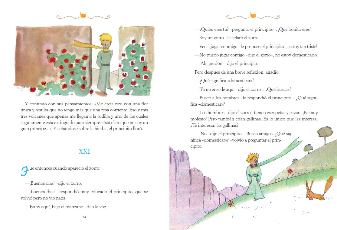 Foto 5 | El Principito De Antoine De Saint-exupéry. Marin Completo Tapa Dura Acolchada