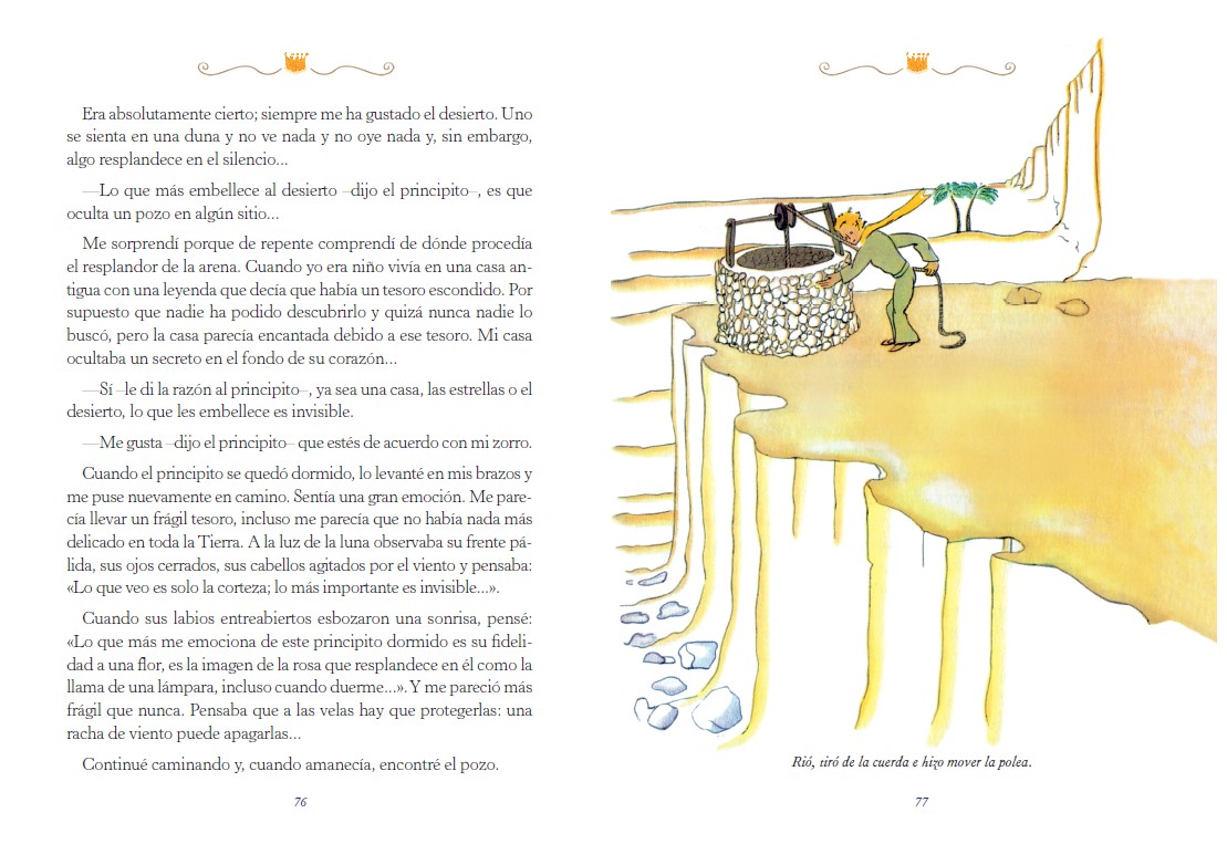 Foto 6 | El Principito De Antoine De Saint-exupéry. Marin Completo Tapa Dura Acolchada