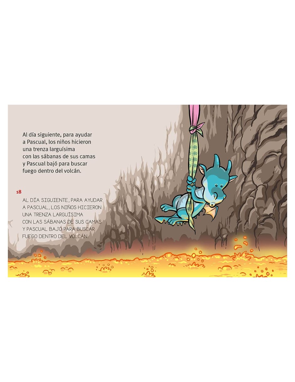 Foto 4 pulgar | El Dragón Que No Tenía Fuego De Maria Grau - Cuentos Para Aprender A Leer Tapa Blanda
