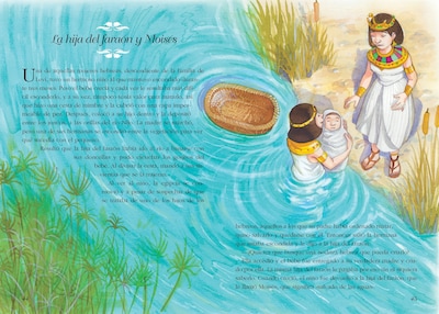 Foto 5 | Biblia Ilustrada para Niños de Maria Mañeru - Marin Tapa Dura Acolchada