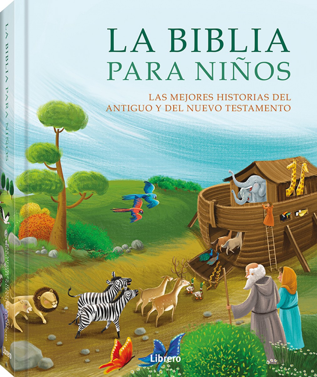 Foto 2 pulgar | La Biblia Para Niños. Las Mejores Historias Del Antiguo Y El Nuevo Testamento Librero Tapa Dura