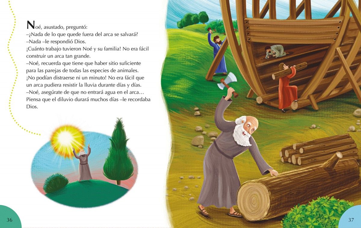 Foto 4 pulgar | La Biblia Para Niños. Las Mejores Historias Del Antiguo Y El Nuevo Testamento Librero Tapa Dura