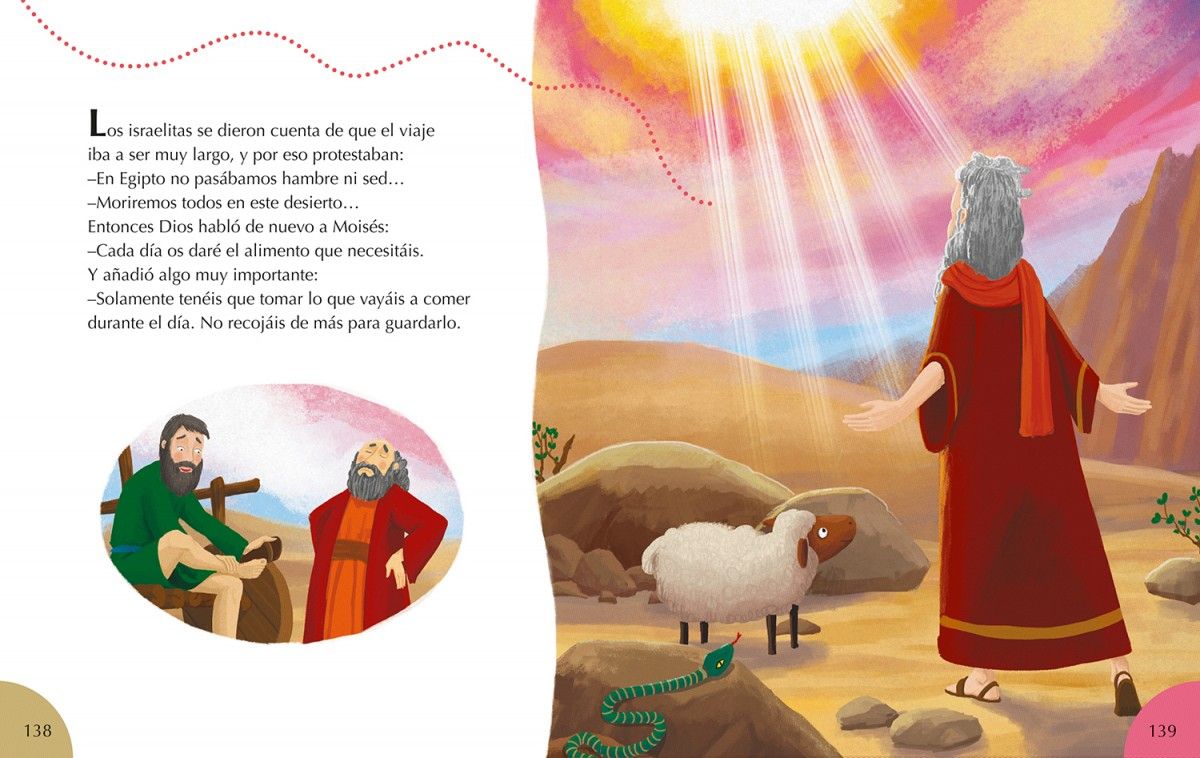 Foto 5 pulgar | La Biblia Para Niños. Las Mejores Historias Del Antiguo Y El Nuevo Testamento Librero Tapa Dura