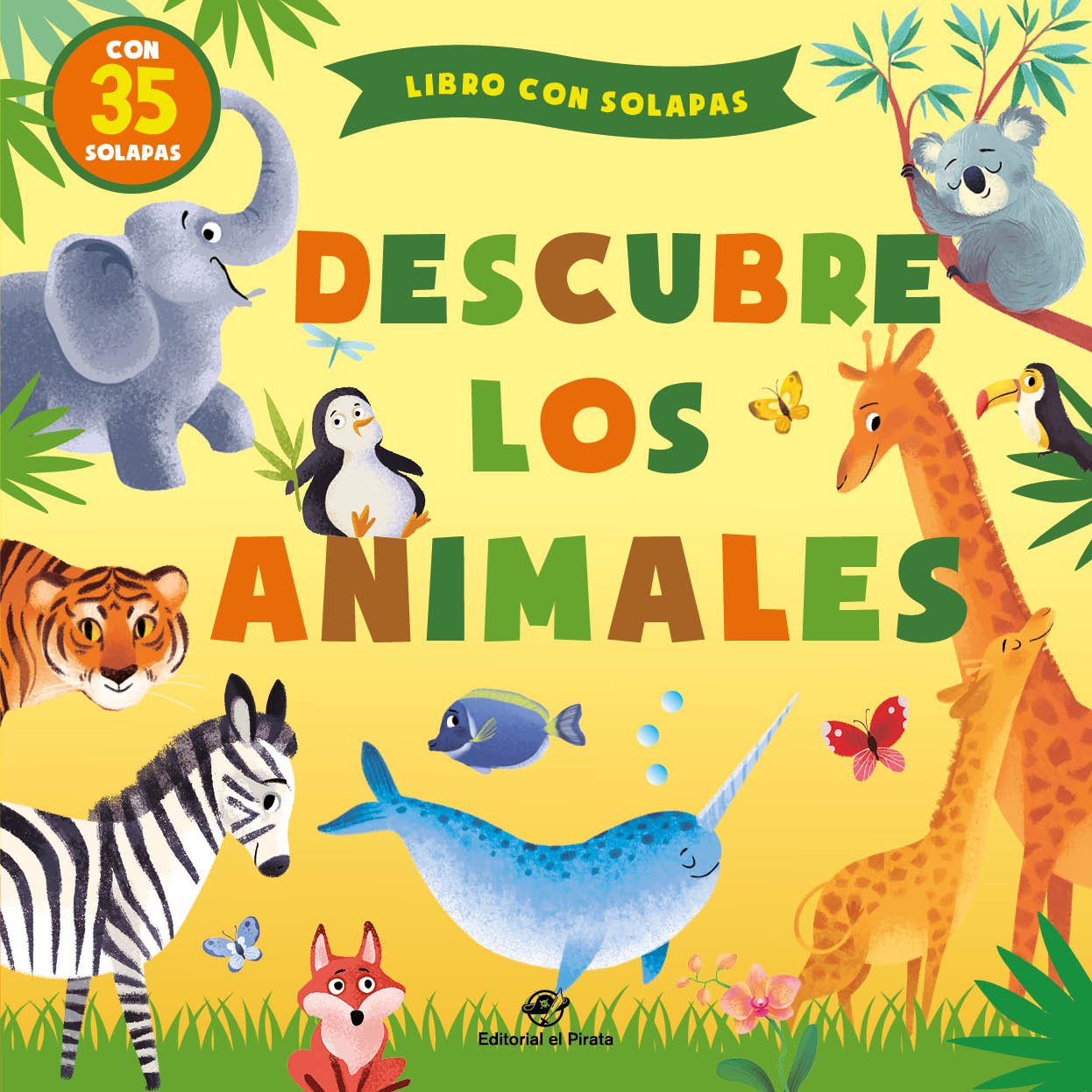 Descubre Los Animales Margarita Kukhitina El Pirata Pasta Dura