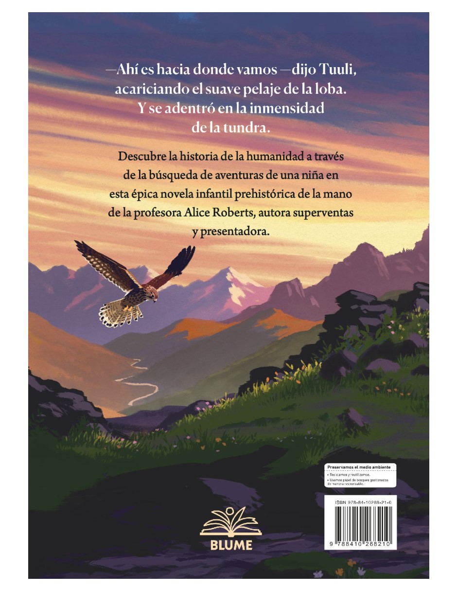 Foto 3 pulgar | El Camino De La Loba. Novela De La Historia De La Humanidad Alice Roberts Y Keith Robinson Blume Pasta Dura
