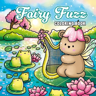 Foto 1 | Libro Para Colorear Fairy Fuzz Magic Para Niños Y Adultos Con 42 Pulgadas - Venta Internacional.