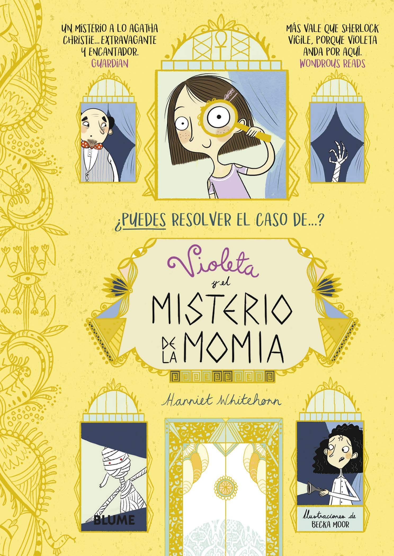 Foto 2 pulgar | Violeta Y El Misterio De La Momia Harriet Whitehorn Blume Pasta Dura