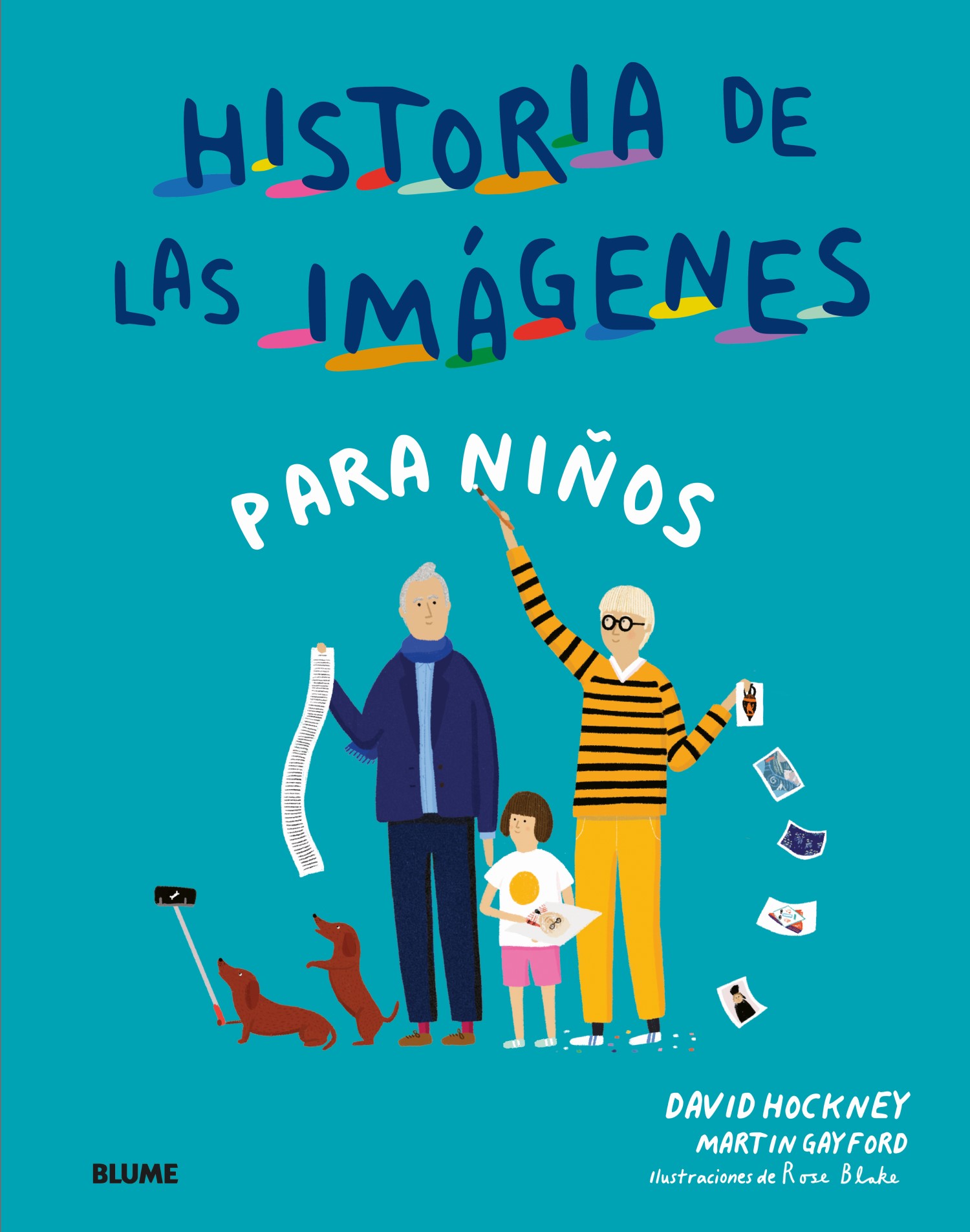 Foto 1 | Historia De Las Imagenes Para Niños Gayford Hockney Blume Pasta Dura