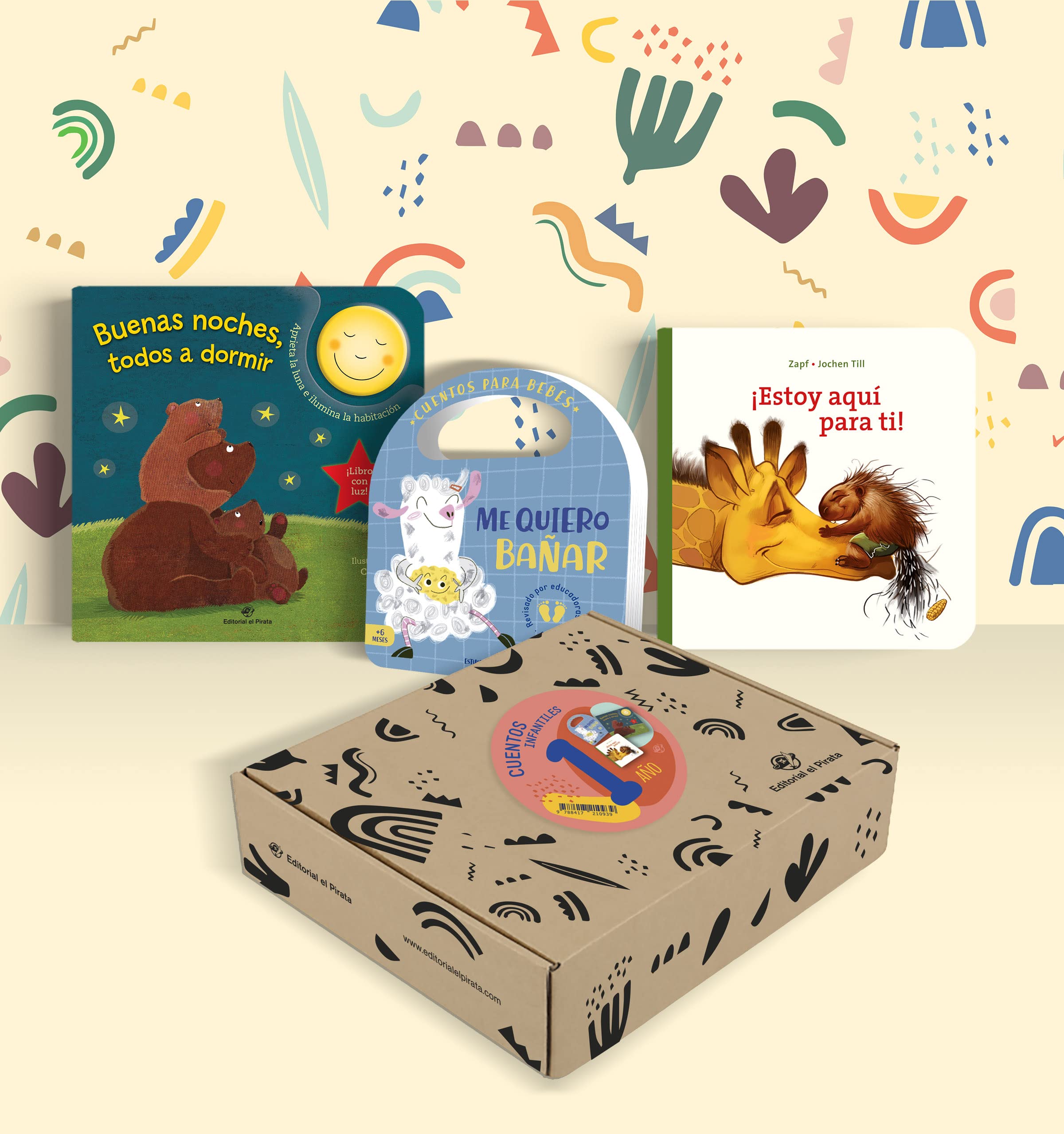 Foto 2 pulgar | Cuentos Infantiles 1 Año Varios Autores El Pirata Pasta Dura