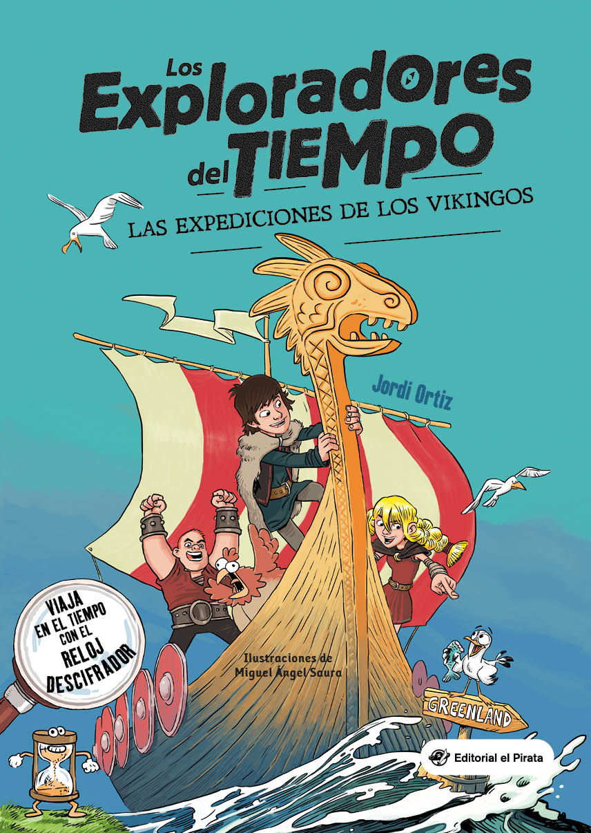 Exploradores Del Tiempo, Las Expediciones De Los Vikingos Jordi Ortiz Casas El Pirata Tapa Blanda
