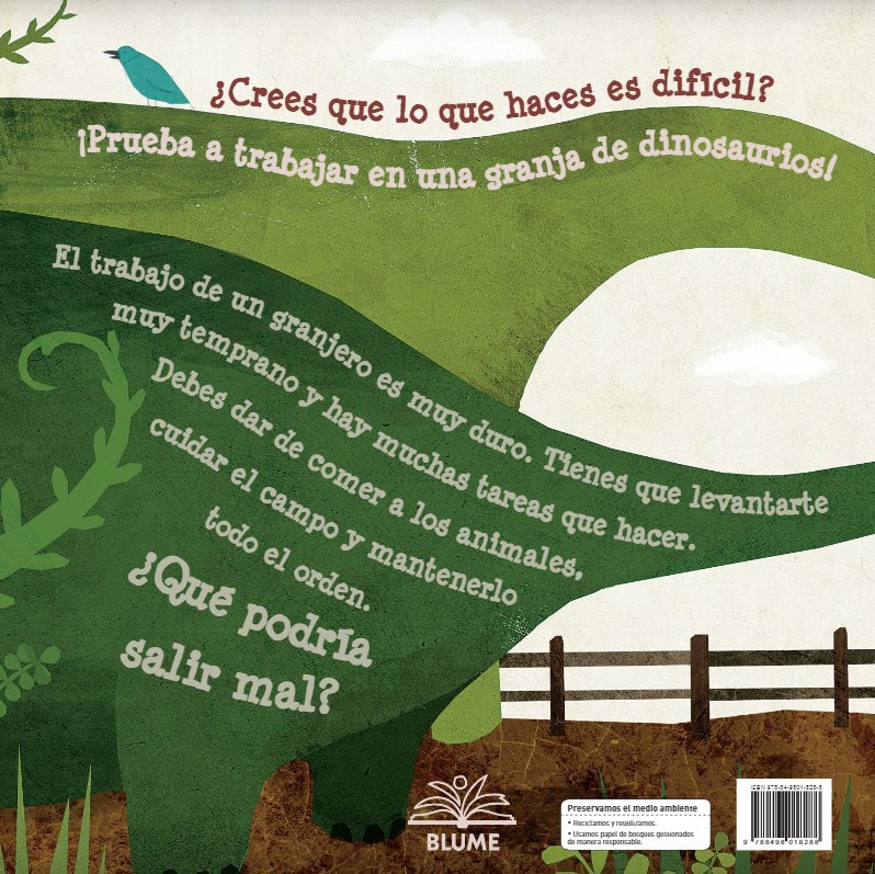 Foto 5 pulgar | Libro Infantil La Granja de Dinosaurios 2018