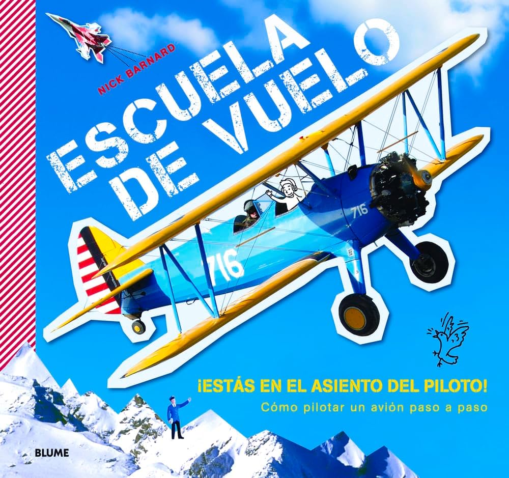 Foto 1 | Escuela De Vuelo Nick Barnard Blume Tapa Blanda