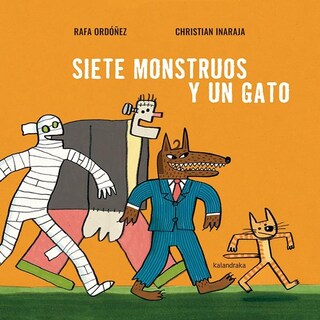 Foto 1 | Siete Monstruos Y Un Gato