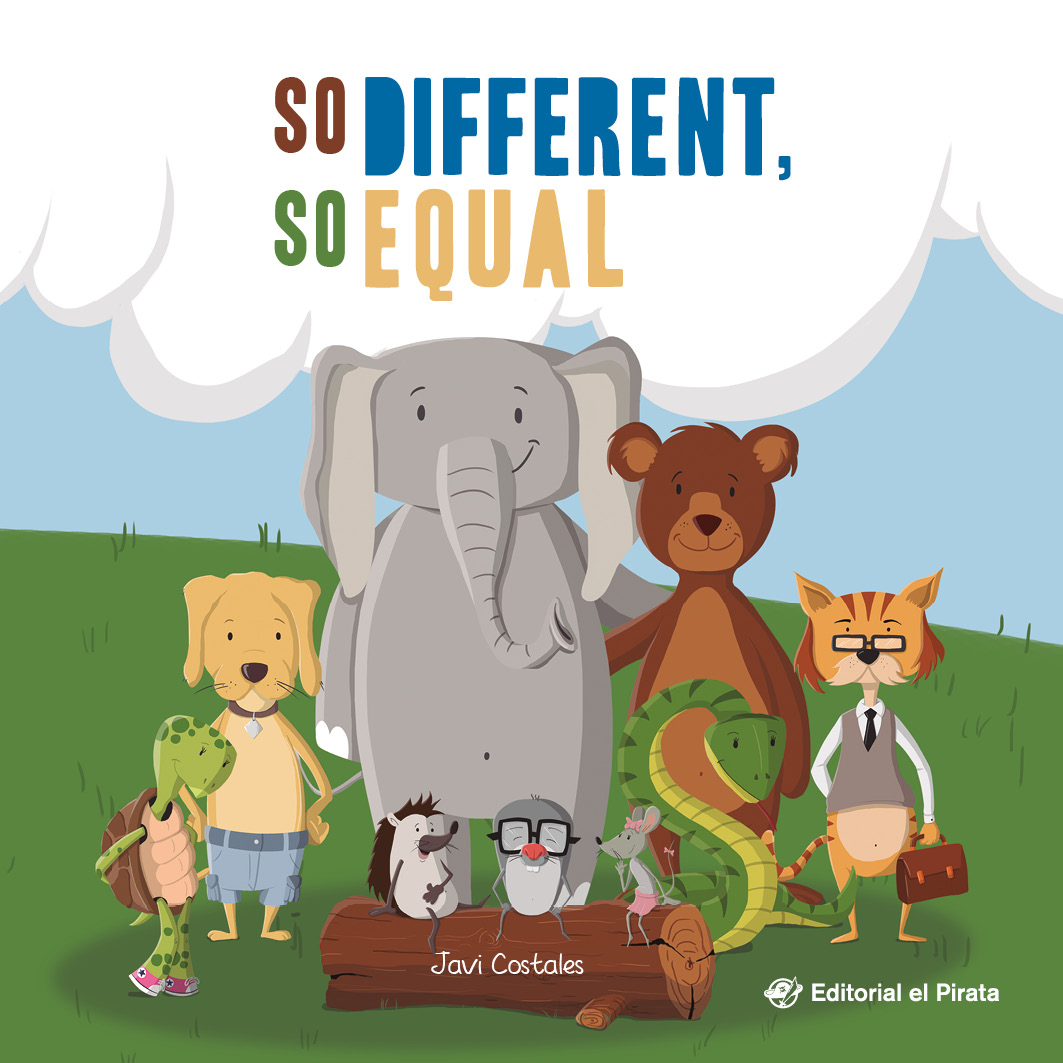 Libro En Inglés So Different, So Equal Javi Costales El Pirata Ingles Pasta Dura