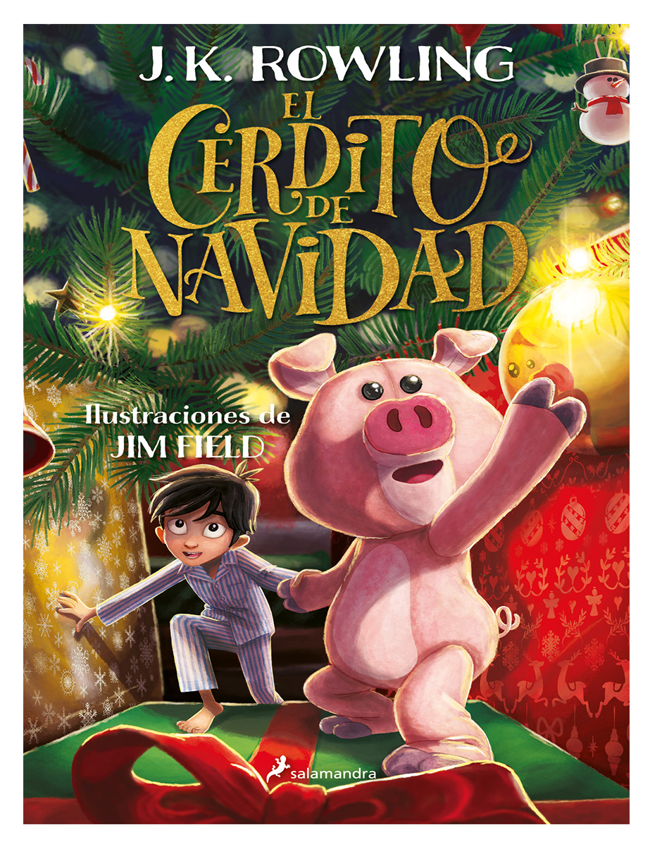 Foto 2 pulgar | Libro El Cerdito De Navidad  Editorial Salamandra Autor J.k. Rowling
