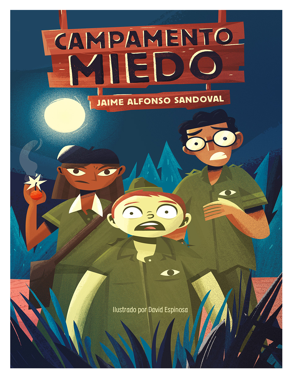 Foto 2 pulgar | Libro Campamento Miedo Autor Jaime  Editorial Montena Autor Alfonso Sandoval