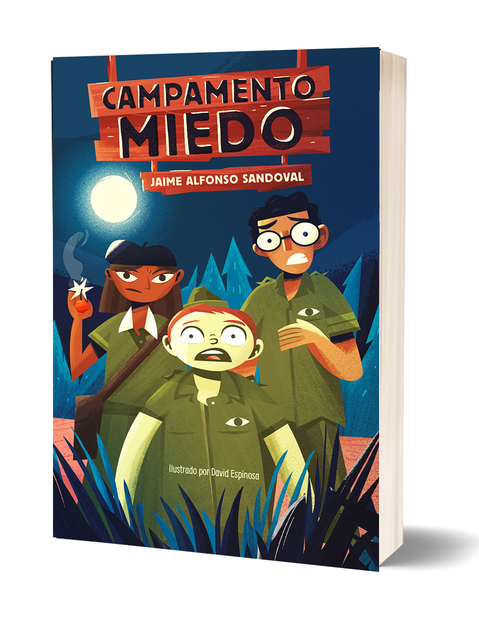 Foto 3 pulgar | Libro Campamento Miedo Autor Jaime  Editorial Montena Autor Alfonso Sandoval