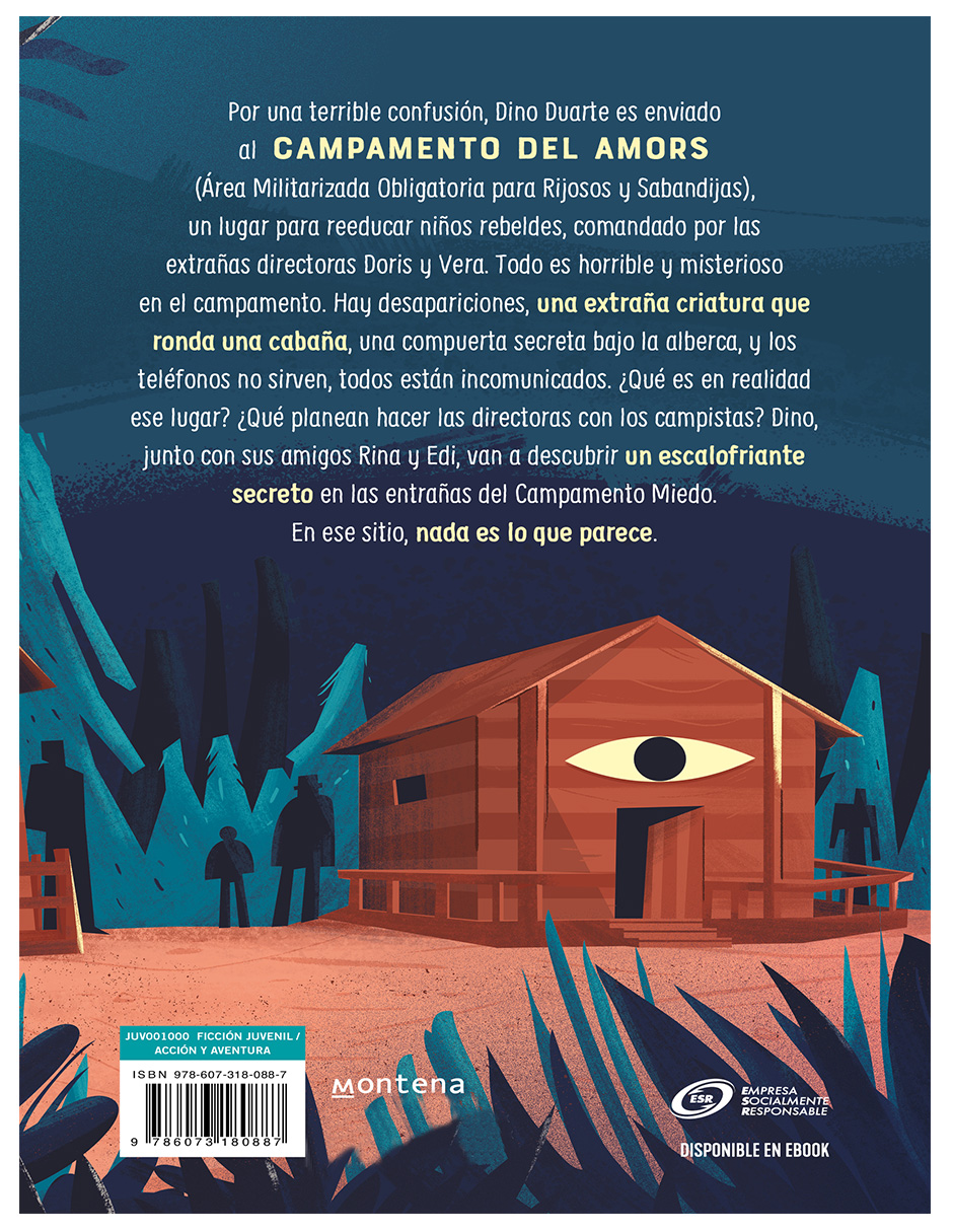 Foto 4 pulgar | Libro Campamento Miedo Autor Jaime  Editorial Montena Autor Alfonso Sandoval