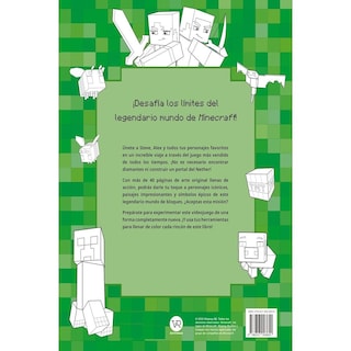 Foto 4 | Minecraft. El Libro Oficial Para Colorear Modo Aventura