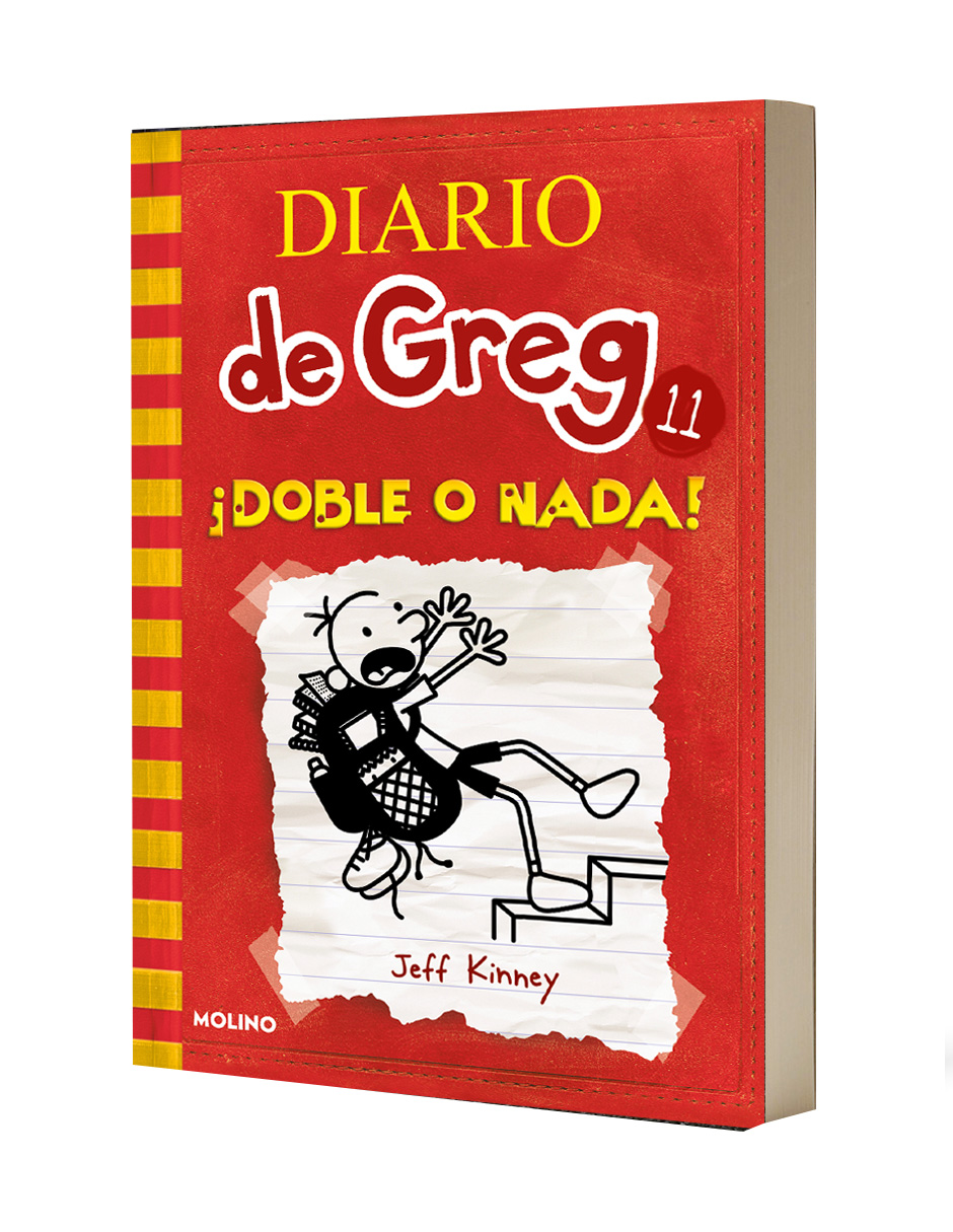 Foto 3 pulgar | Libro Diario De Greg 11 - ¡doble O Nada! Autor Jeff Kinney  Editorial Molino