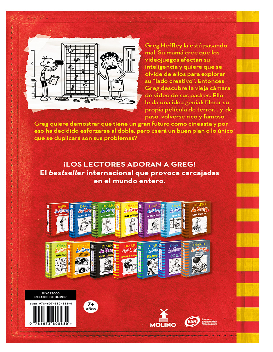 Foto 3 | Libro Diario De Greg 11 - ¡doble O Nada! Autor Jeff Kinney  Editorial Molino