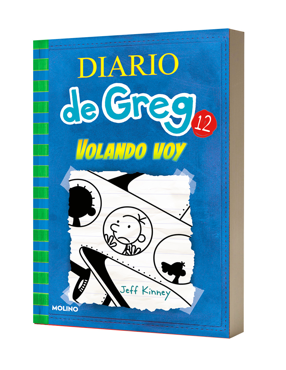 Foto 3 pulgar | Libro Diario De Greg 12 - Volando Voy Autor  Jeff Kinney Editorial Molino