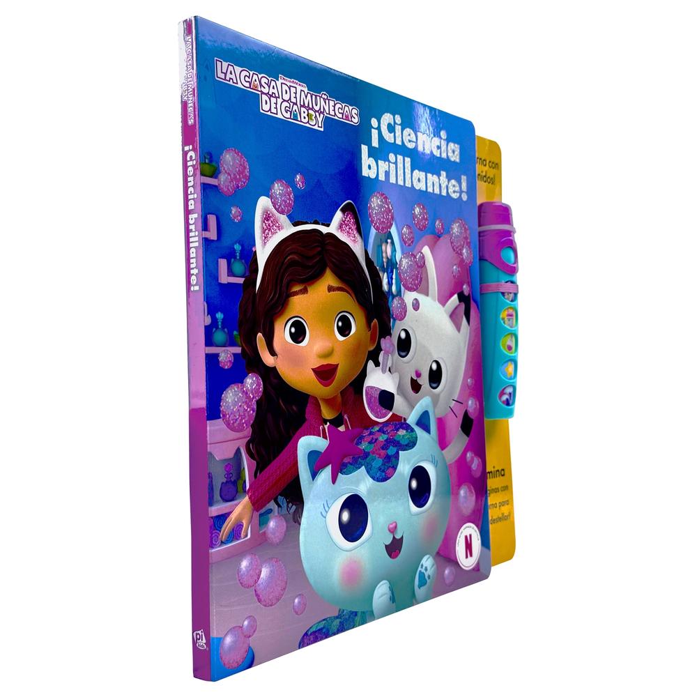 Foto 3 pulgar | Libro Linterna ¡ciencia Brillante! Gabby's Dollhouse