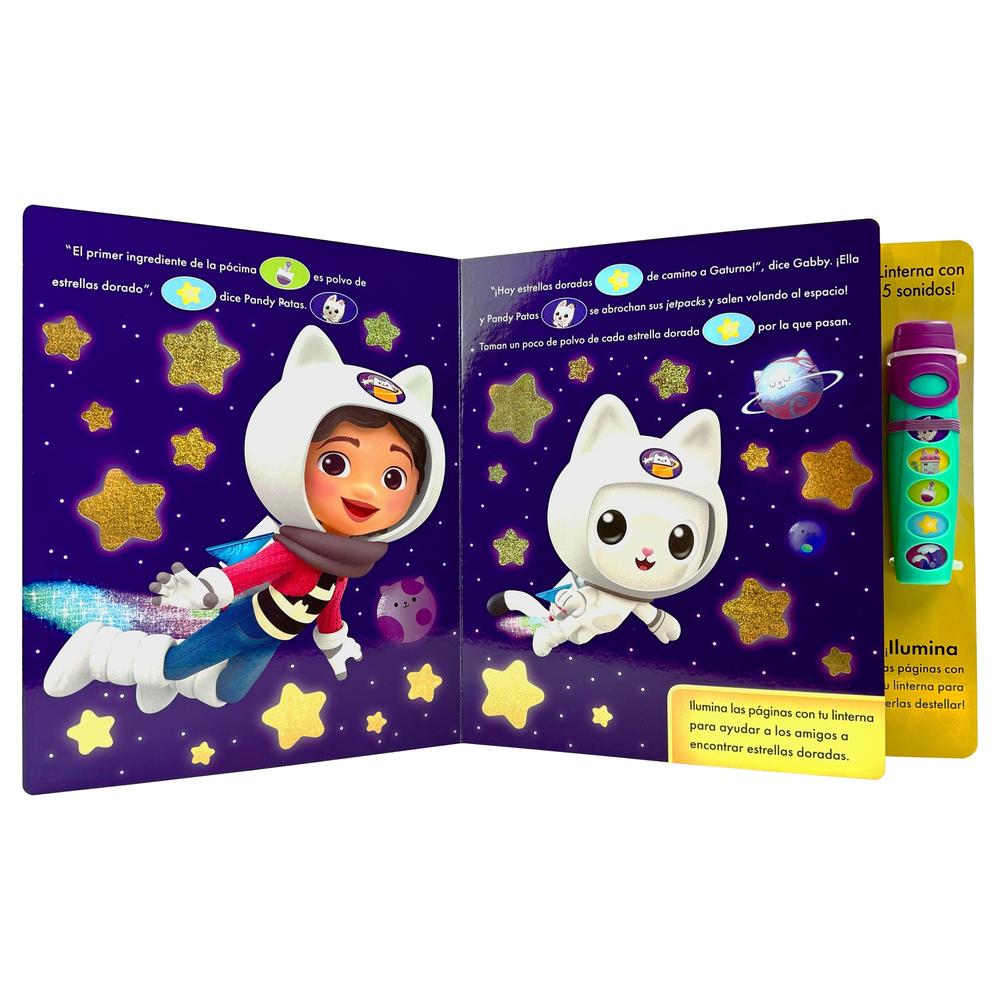 Foto 4 | Libro Linterna ¡ciencia Brillante! Gabby's Dollhouse