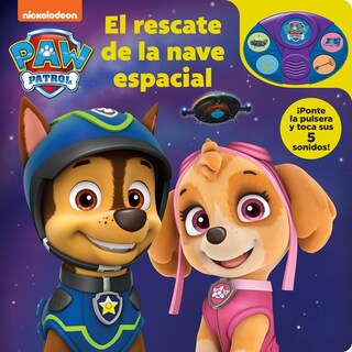 Foto 1 | Libro Con Pulsera Y 5 Sonidos: El Rescate De La Nave Espacial: Paw Patrol