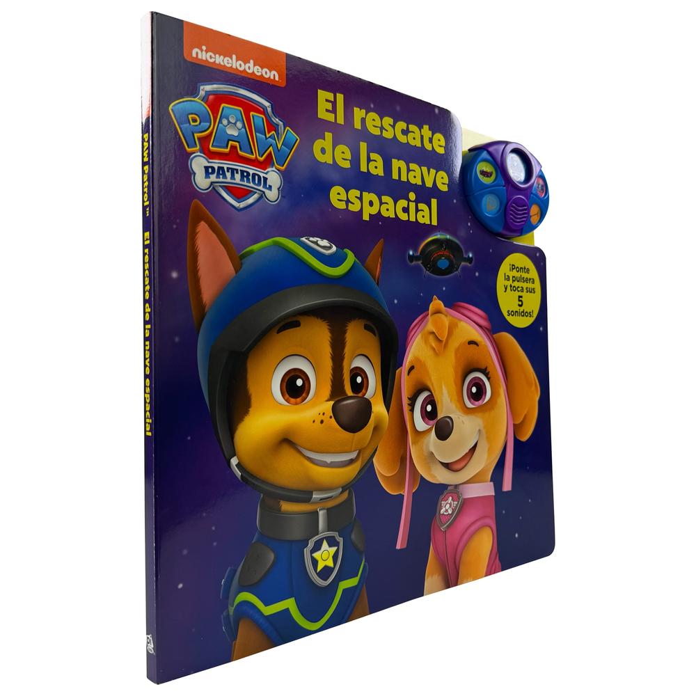 Foto 3 pulgar | Libro Con Pulsera Y 5 Sonidos: El Rescate De La Nave Espacial: Paw Patrol