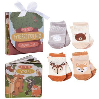 Foto 1 | Cuento Tickle & Main Woodland Forest Friends + 4 Pares de Calcetas - Venta Internacional