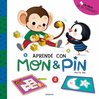 Foto 1 | Mon & Pin. Actividades 2. Aprende Con Mon & Pin