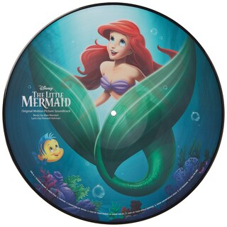 Foto 2 | Disco Lp De Vinilo Con Imágenes De Disney Little Mermaid, Edición Limitada - Venta Internacional.