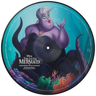 Foto 3 | Disco Lp De Vinilo Con Imágenes De Disney Little Mermaid, Edición Limitada - Venta Internacional.