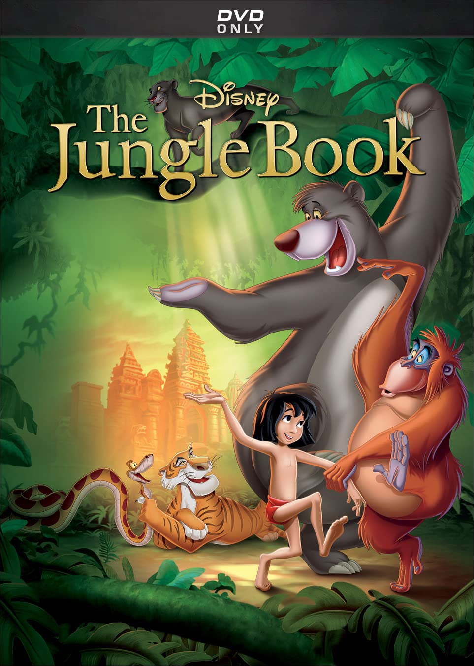 Dvd Disney El Libro De La Selva - Venta Internacional. $639