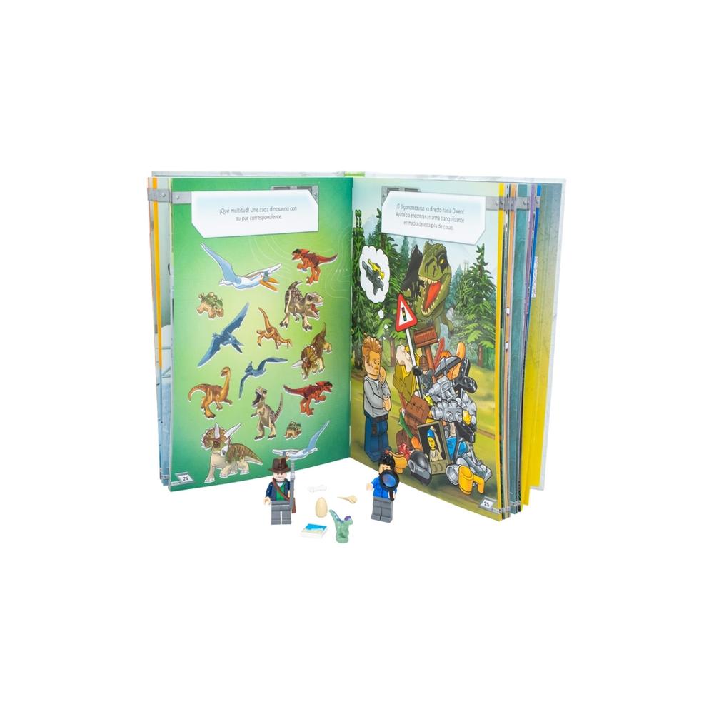 Foto 3 pulgar | Libro De Actividades Lego Jurassic World