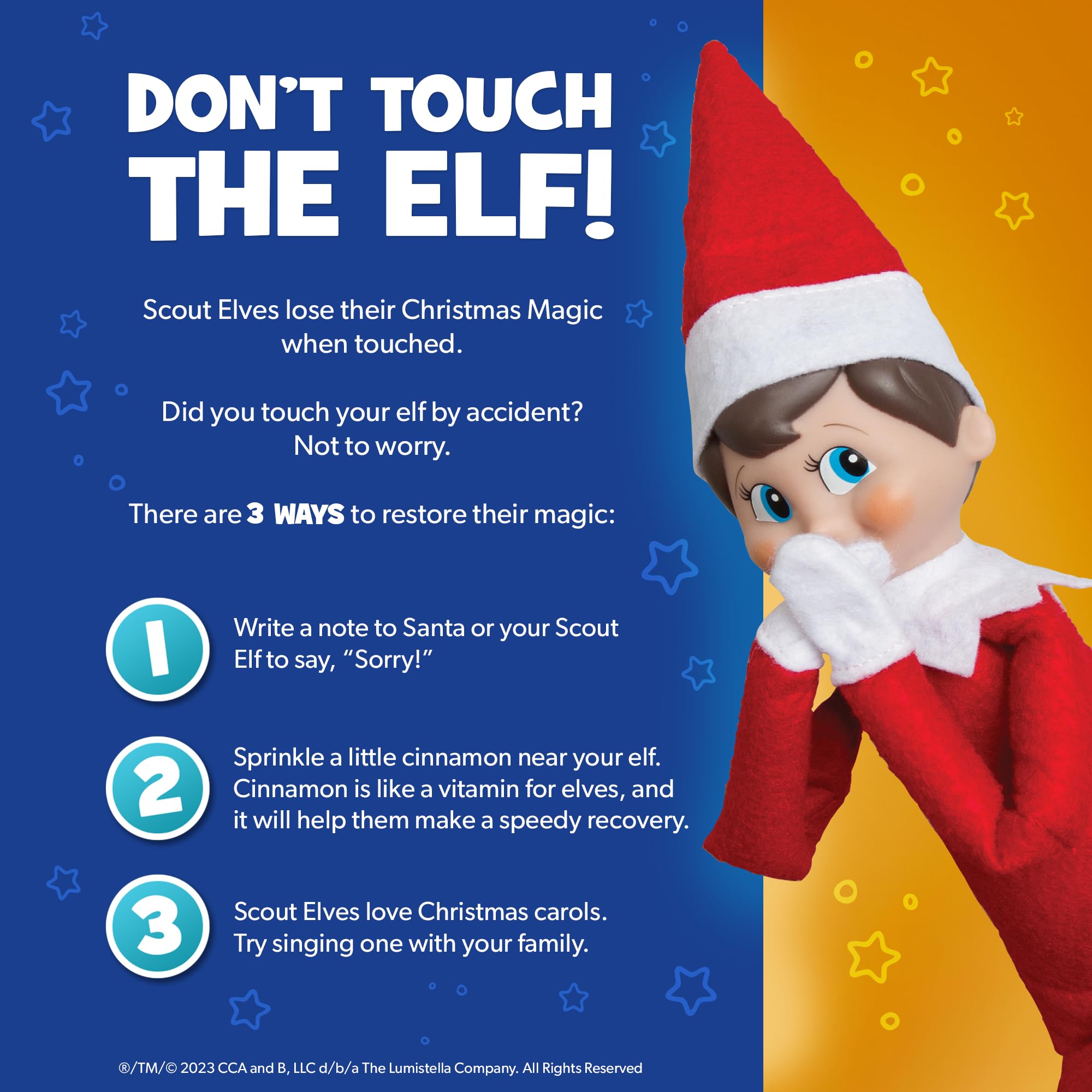 Foto 4 | Tradición Navideña: El Niño Explorador Elf On The Shelf Con Ojos Marrones - Venta Internacional.