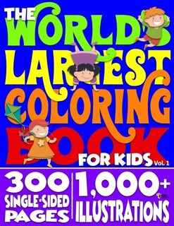 Foto 1 | Libro De Colorear Genérica Para Niños Con 300 Páginas Y Más De 1000 Ilustraciones - Venta Internacional.