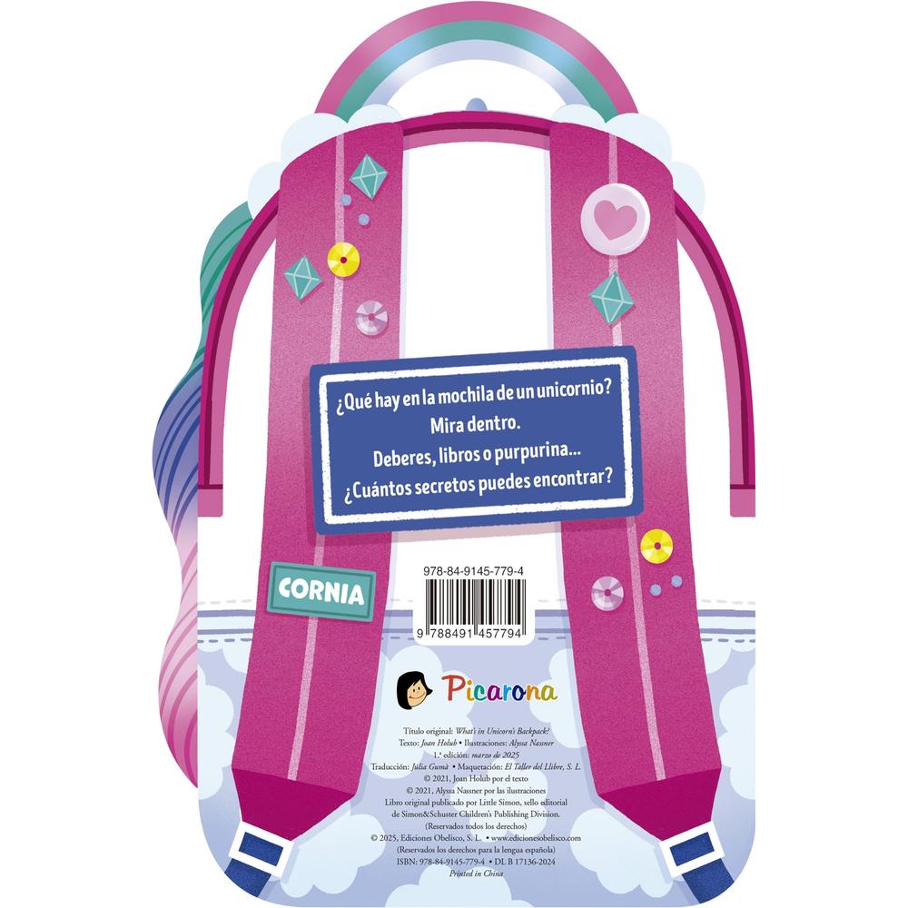 Foto 3 pulgar | Qué Llevan Los Unicornios En La Mochila