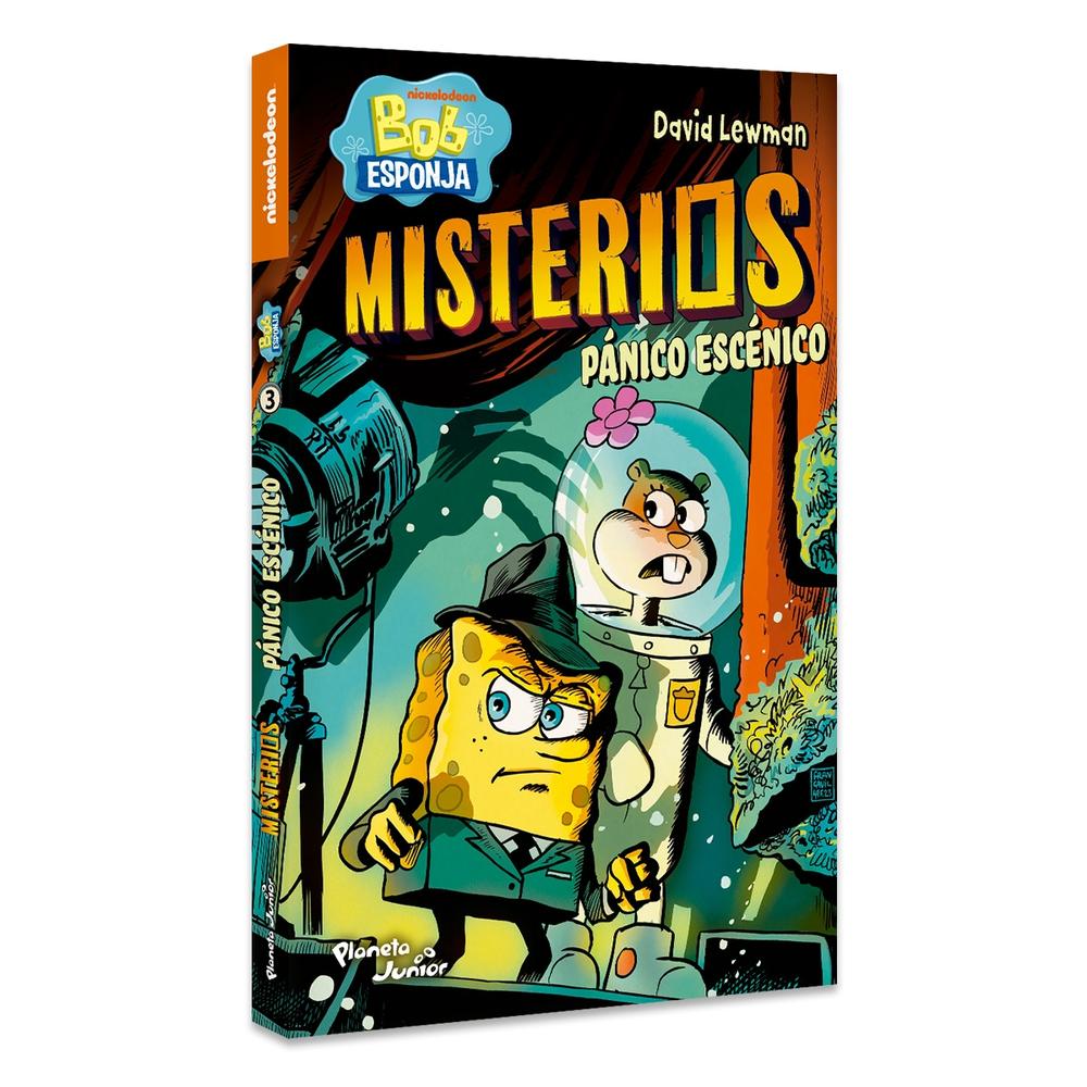 Foto 4 pulgar | Bob Esponja  Misterios 3: Pánico Escénico