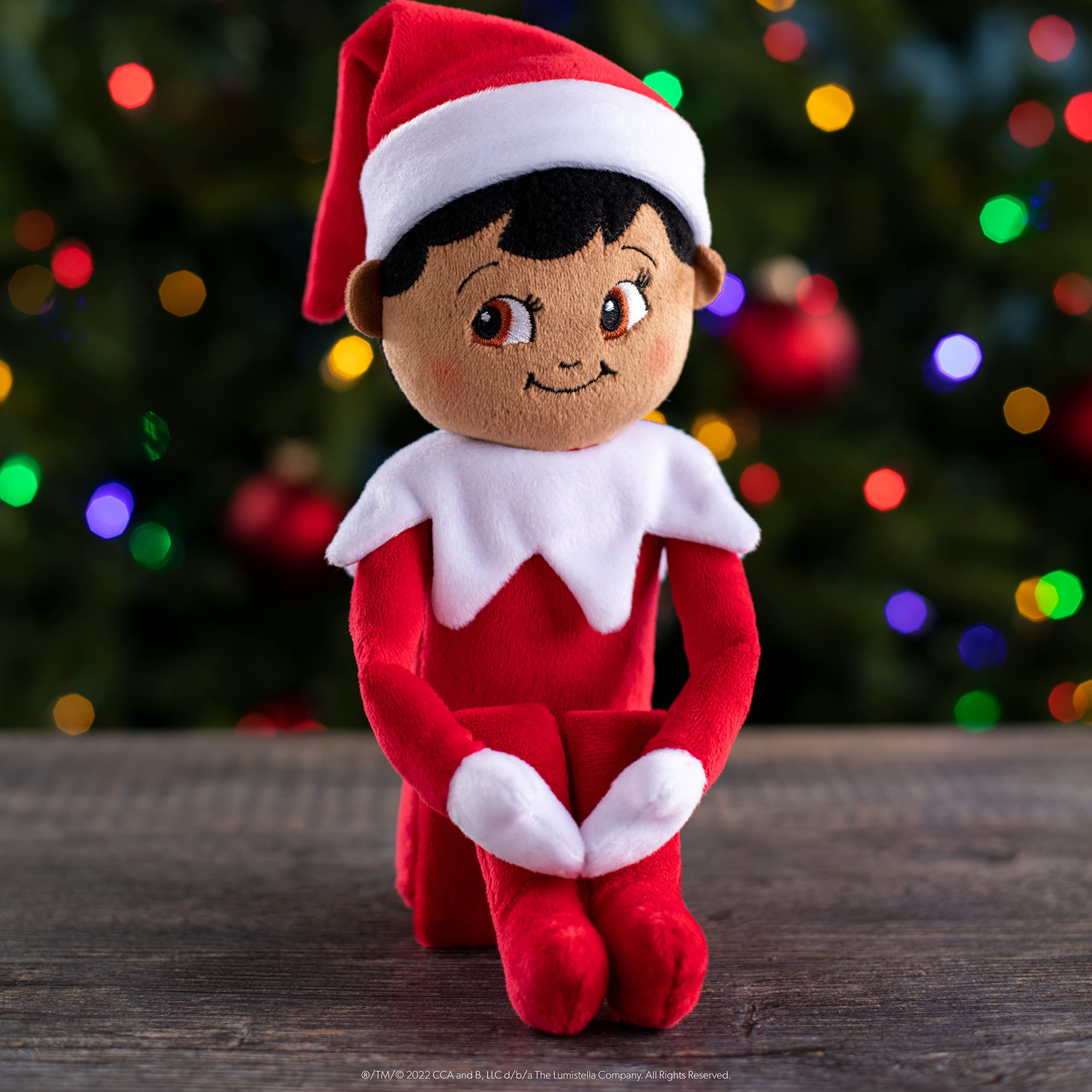 Foto 5 pulgar | Peluche The Elf On The Shelf Plushee Pals Scout Elf 17 Cm - Venta Internacional.