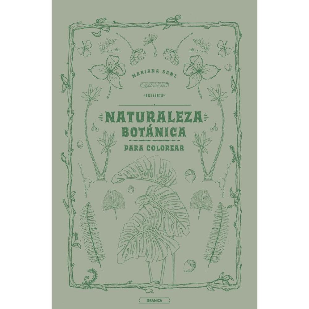 Naturaleza Botánica Para Colorear